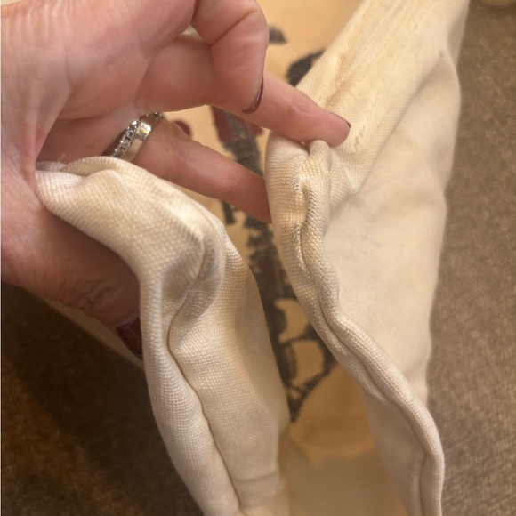 ✨RRL RALPH LAUREN Heavy Canvas Logo Print 2 Way Market Tote Bag UNISEX - Picture 8 of 16